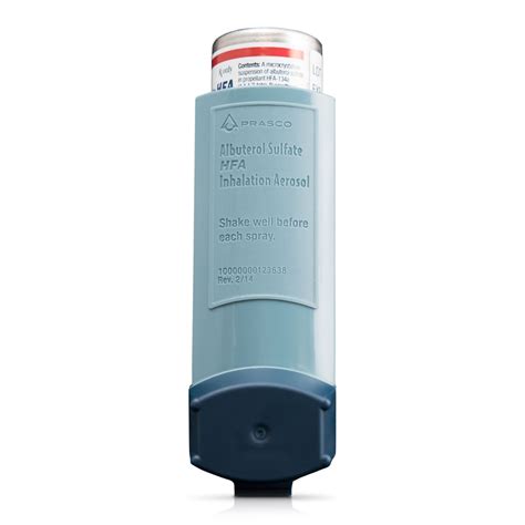Albuterol Sulfate 90 mcg Aerosol Metered Dose Inhaler
