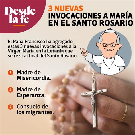Letanía del Rosario completa y actualizada | Desde la Fe
