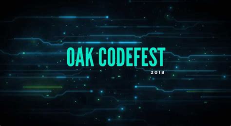 Oakridge Codefest