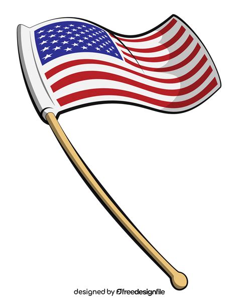 USA Flag Clip 的图像结果