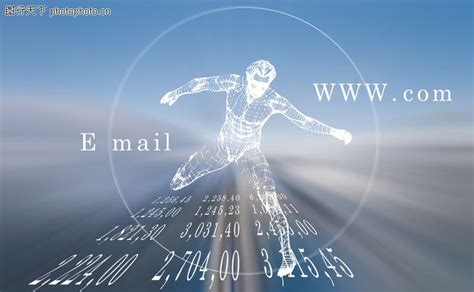 未来科技0068-科技图-科技图库-商人 英特网 邮件-图行天下素材网