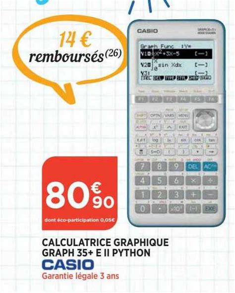 Python Casio Graph 35 E 的图像结果