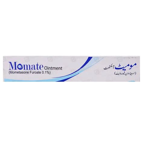 Momate Ointment (Mometasone Furoate 0.1%) 15g - Antifungal Skin – Derma.pk
