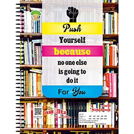 Amblitz MEGA Spiral Notebook - 600 Pages - Single Line Ruled- 22 * 28 ...