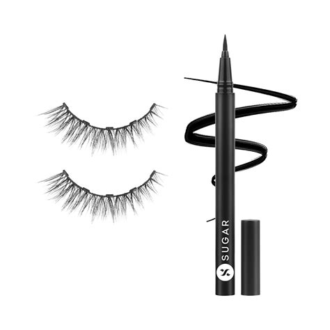 Buy SUGAR Cosmetics Maximeyes Drama Magnetic Eyelashes & Eyeliner ...