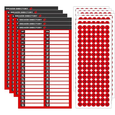 Image result for Breaker Box Labels Template