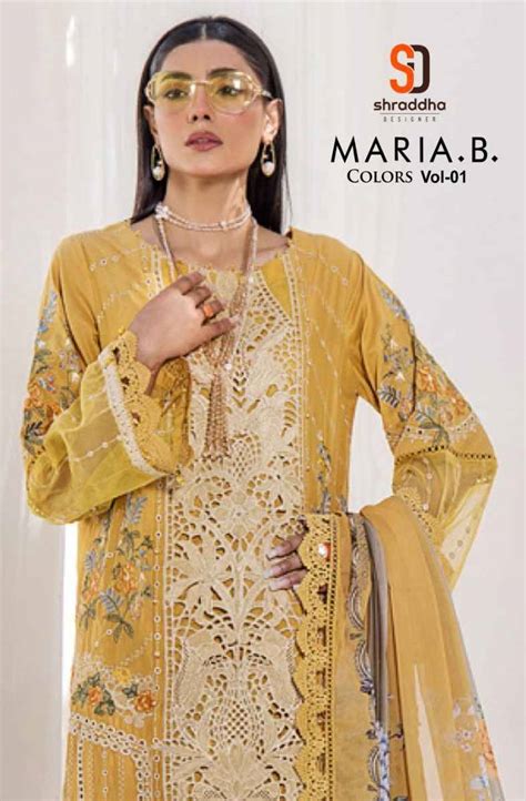 MARIA.B. VOL-1 COLORS BY SHRADDHA DESIGNER 1001 TO 1005 SERIES ...