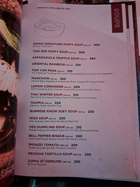 Menu at Sizzling Shihai, Ahmedabad, Sizzling Shihai
