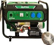 GSCPT ALPHA CLASSIC A6500-5500W 5.5KVA Self Start Generator 25LITRE ...