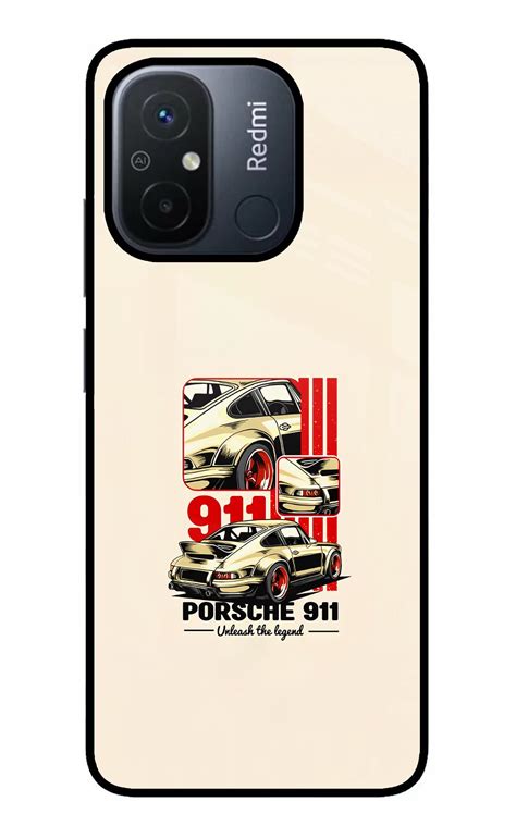 Buy Now Classic Porsche 911 Glass Case for Redmi 12C Online | Casekaro