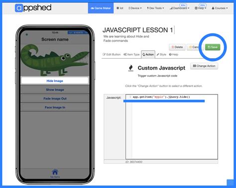 How to Make a JavaScript App 的图像结果