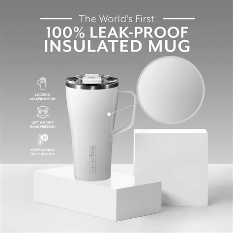 Buy BrüMate Toddy 22oz 100% Leak Proof Insulated Coffee Mug with Handle ...