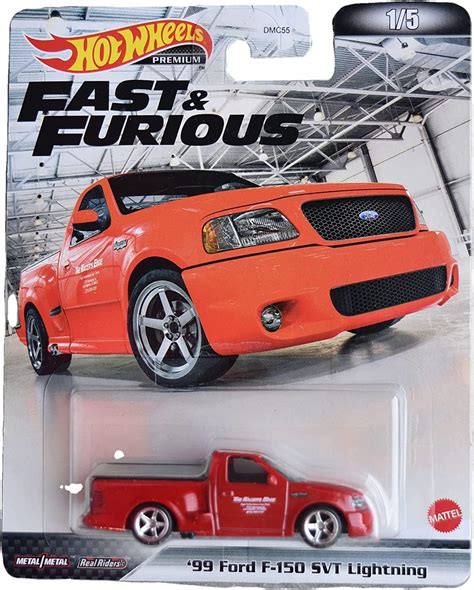 Hot Wheels '99 Ford F-150 SVT Lightning, Fast & Furious 1/5 : Amazon ...
