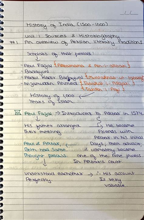 HOI(1500-1600) UNIT-1 {Class Notes on Persian Literary Traditions ...