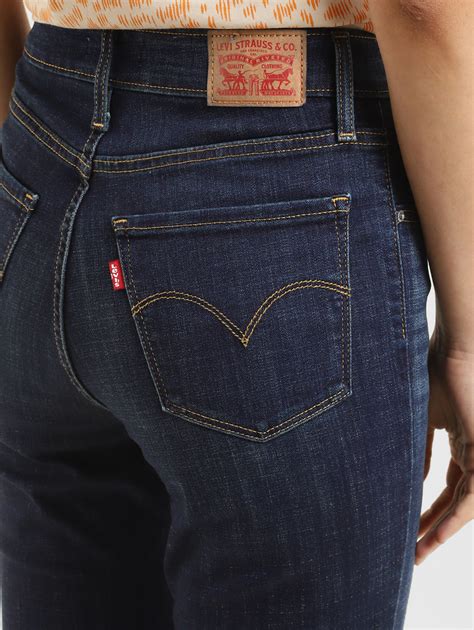 Women's 721 Blue Skinny Fit High Rise Jeans – Levis India Store