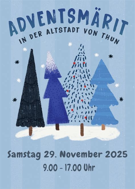 Adventsmärit in der Altstadt, Obere Hauptgasse Thun, 29 November 2025 ...