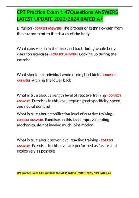 Image result for CPT Practice Test