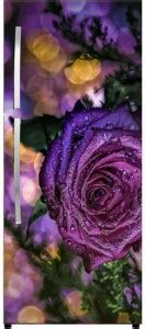 Ocean Decore 160 cm Double Door Fridge Multicoloe 3D Floral Size ...