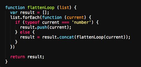 Image result for Stack Diagram for Flattening an Array Using Recursion JS