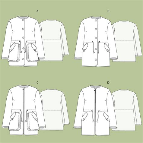 Image result for Jacket Pattern