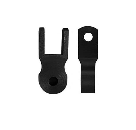 Universal Shock Absorber Height Increaser for Bikes (Set of 2, Black ...