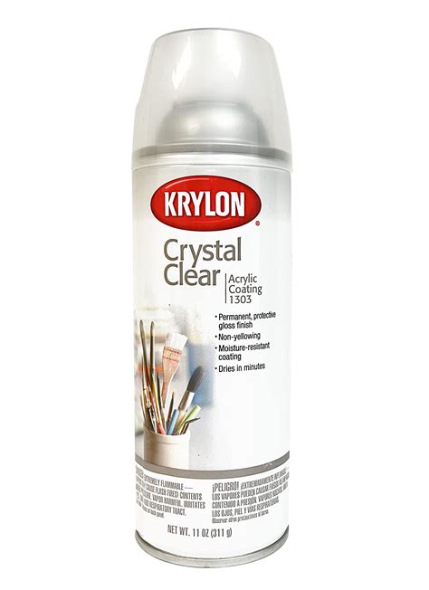 Krylon Crystal Clear Acrylic Spray Krylon® Crystal Clear Acrylic