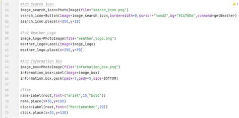 Image result for Python Coding for Weather