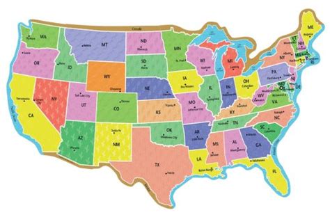 Buy Big United States Map Bulletin Board Set Book Online at Low Prices ...