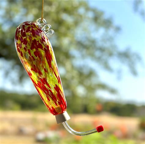 Hummingbird Feeder – Wimberley Glassworks Store