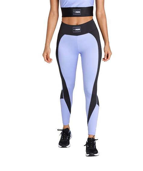 Buy Puma Women's Skinny Leggings (52307428_Elektro Purple-Black at ...