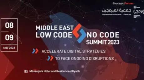 Saudi Arabia to host Middle East Codeless Programming Summit 2023 in M