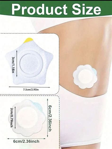 Low Allergenic Blank Navel Patch, Leakage Prevention Acupoint Patch ...