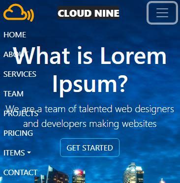 Bootstrap Transparent Navbar Over Image with Logo 的图像结果