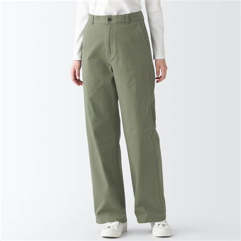 4-Way stretch chino Wide straight pants