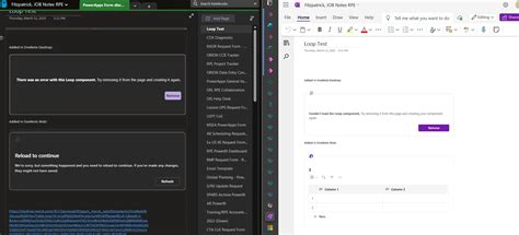 Image result for Loop Components Not Showing in OneNote
