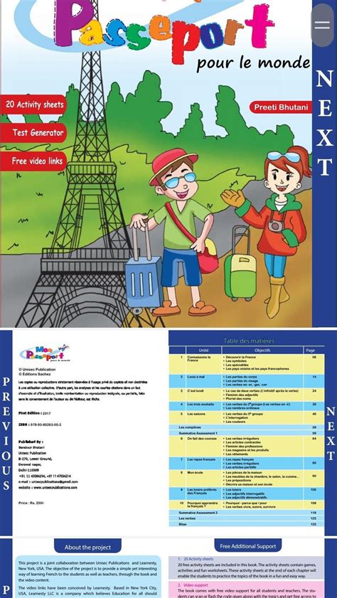 Can anyone share pdf of mon passeport- 4? Urgent plz. Will mark you ...