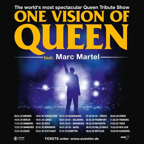 One Vision of Queen - Marc Martel, Genesee Theatre, Waukegan | AllEvents