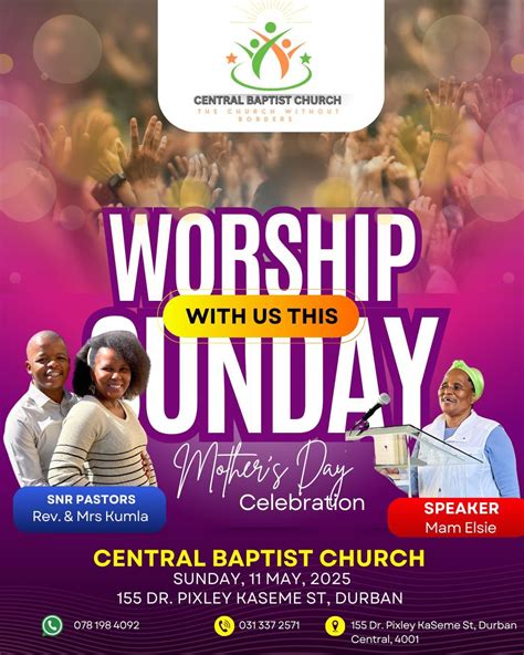 Mothers Day Celebration, 155 Dr. Pixley KaSeme Street, Durban, South ...
