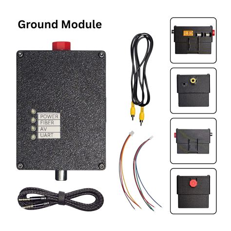 Anti-Jamming Fiber Communication FPV Drone Optical Fiber Ground Statio ...