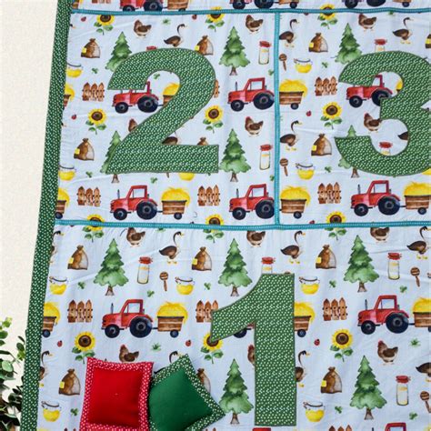 Farm Hopscotch Mat – Berry Bee