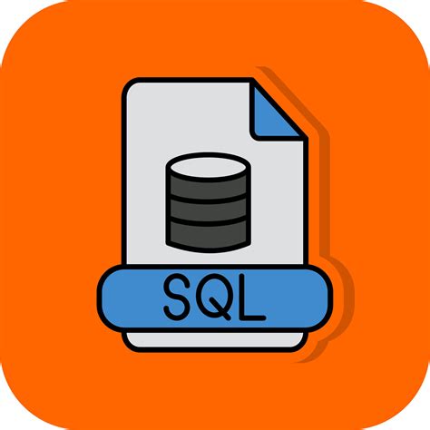 Image result for SQL Logo Orange Color