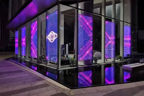 Image result for Transparent LED Screen Technology