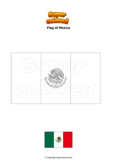 Coloring Page Mexico Flag Coloring Teachables Scholastic Homecolor ...