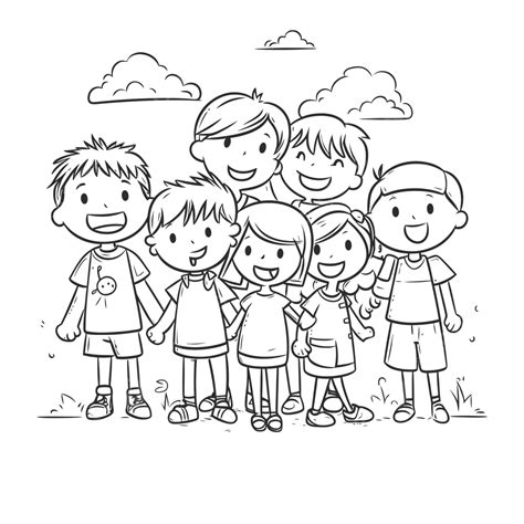 Family Members Coloring Pages Printable