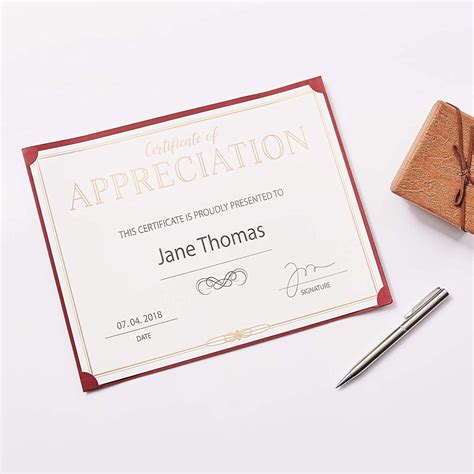 Buy Certificate Papers - 48-Pack Certificate of Appreciation Award ...