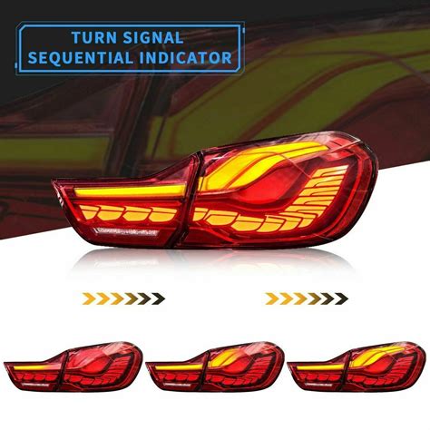 Buy VLAND OLED Tail Lights For 14-20 BMW 4 M4 F82 F83 F32 F36 Coupe ...