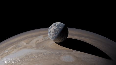 The size of Jupiter compared to the Earth : r/visualization