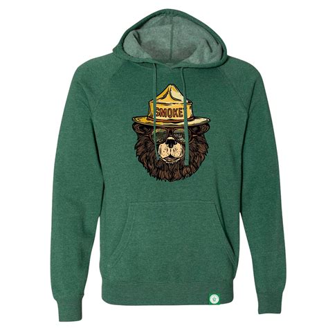 Smokey the Groovy Bear Hoodie - Men's | Wild Tribute