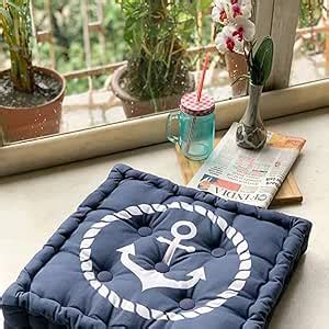 Buy PIXEL HOME Microfiber Square Chair Pad Seat Cushion for Rocking ...