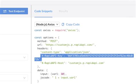 Image result for JavaScript API Key Examples